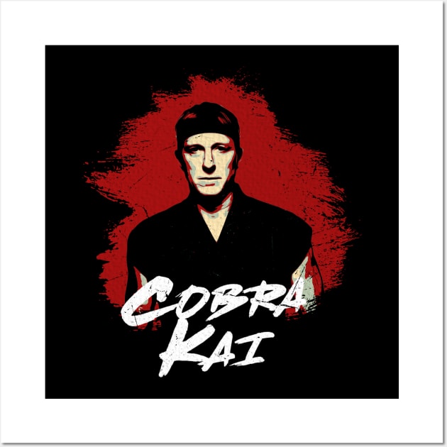 jhonny lawrence cobra kai Wall Art by iniandre